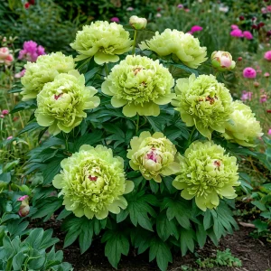 Пион Зеленые Бобы купить по цене от 610р. в интернет-магазине «Посадика» с доставкой почтой в в Нытвае и по всей России – [изображение №1].